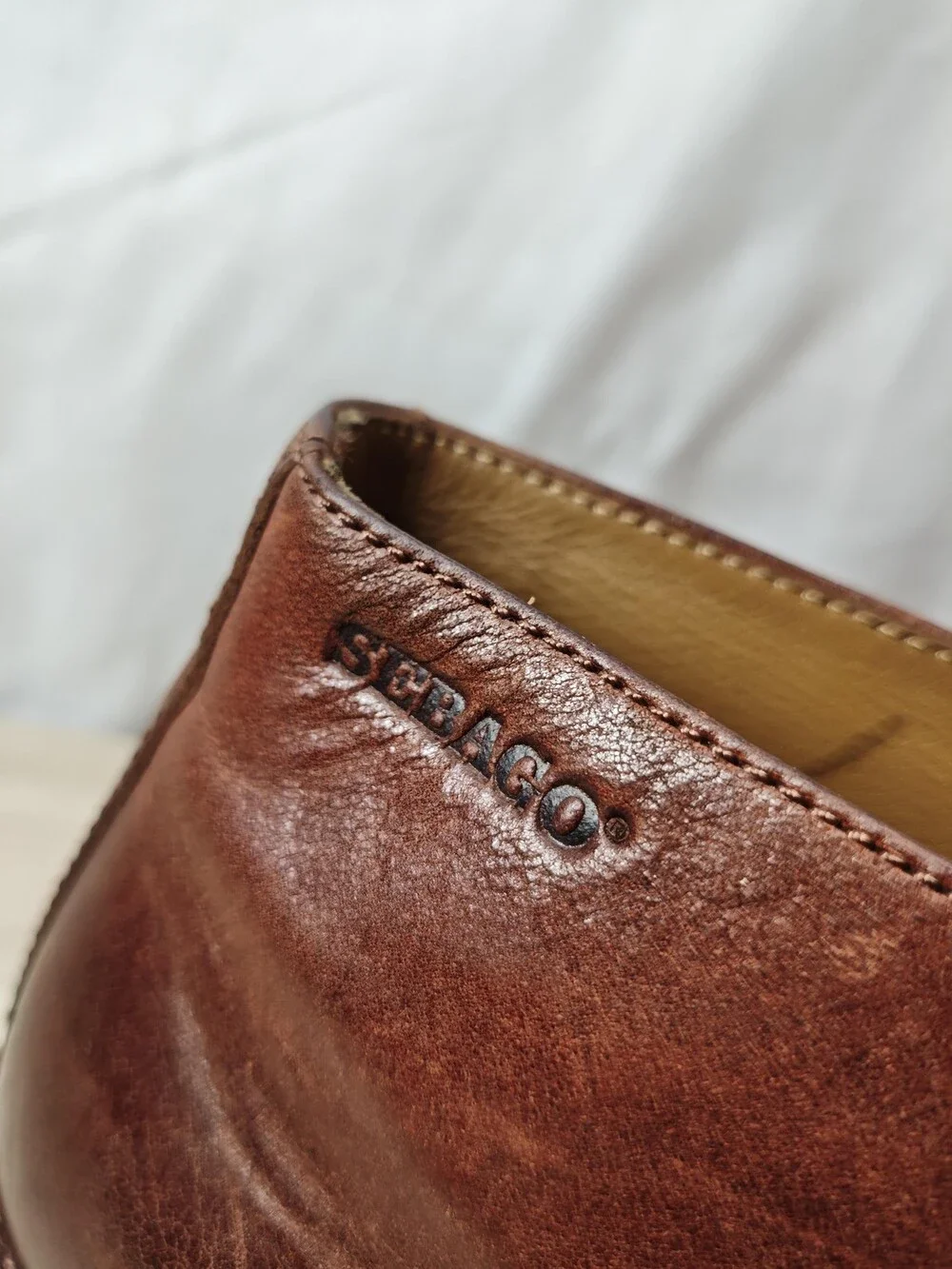 Sebago Shoes Mens Size 9.5D Leather Chukka Boots Lace Up Casual Goodyear Welt